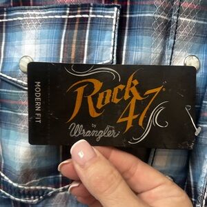 Wrangler Rock 47 Plaid Shirt